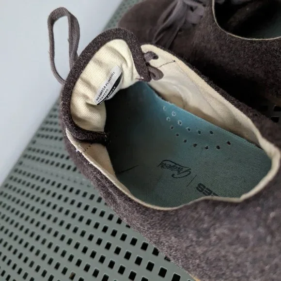 SeaVees / Grayers Hermosa Plimsoll  - Wool Flannel Shoes - Mens Size 9.5 - Picture 2 of 5